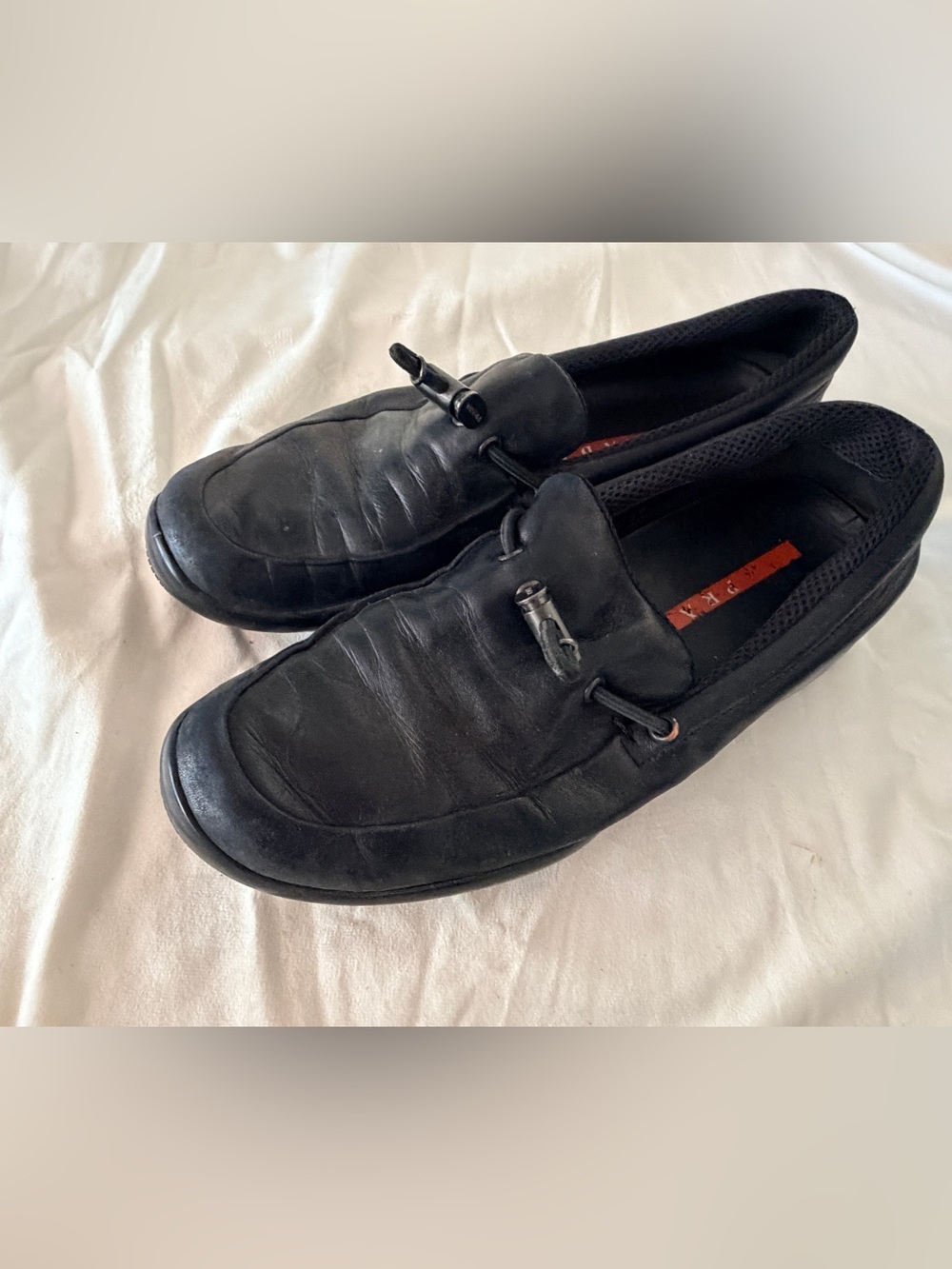 women’s prada loafers Calzature donna